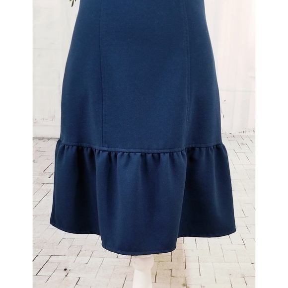 Green Darling dress ruffled midi a-line size S - Picture 7 of 7